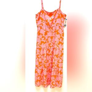 Social Standard by Sanctuary dress orange and pink XXL